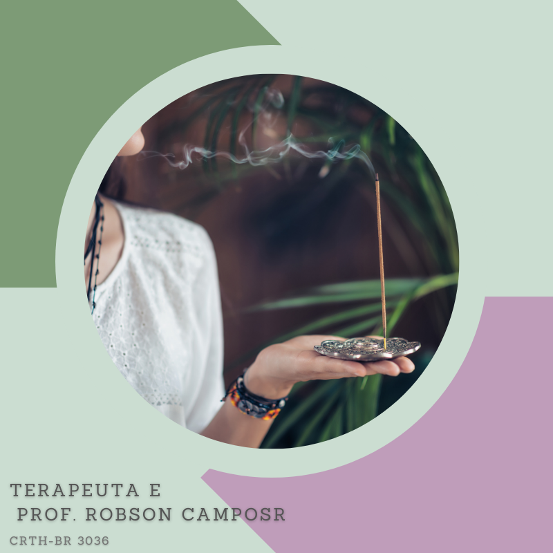 Aromaterapia com incensos